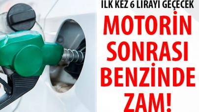 Motorin sonrası benzine de zam!