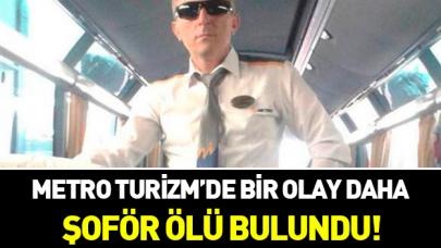 Otobüsün bagajında uyuyan şoför ölü bulundu