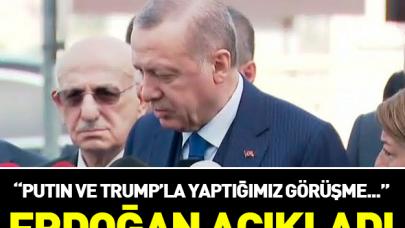 Cumhurbaşkanı Erdoğan'dan önemli açıklamalar