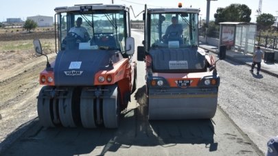 Tekirdağ'da bağlantı yolları yapılıyor