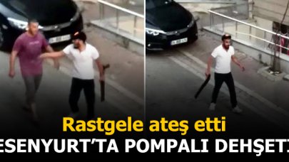 Esenyurt'ta Rıdvan D.'nin pompalı dehşeti! Rastgele ateş etti