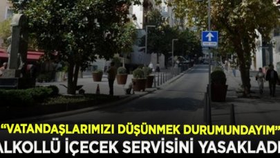 Şişli Belediyesi 23'ten sonra dışarıdaki masalara alkollü içecek servisini yasakladı