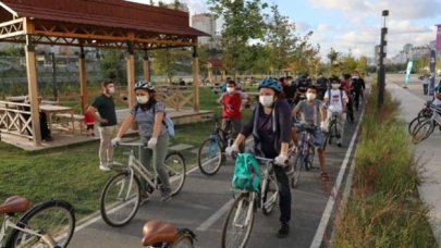 Başakşehir’de pedallar sağlığa döndü