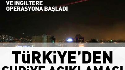 Türkiye'den Suriye operasyonuna ilişkin ilk açıklama