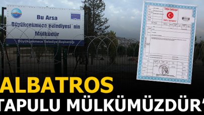 Albatros tapulu mülkümüzdür