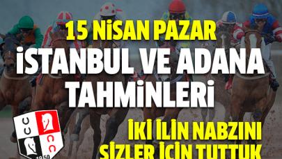 15 Nisan 2018 Pazar  İzmir ve Adana koşuları At Yarışı Tahminleri - Kazandıran Kuponlar ve Altılı Ganyan