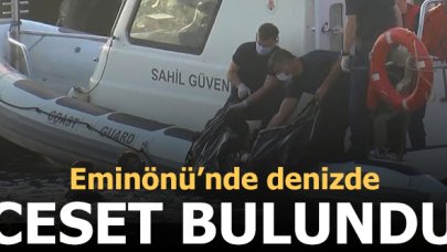 Eminönü'nde ceset bulundu