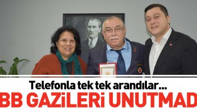 İstanbul Büyükşehir Belediyesi Gaziler Günü'nü unutmadı