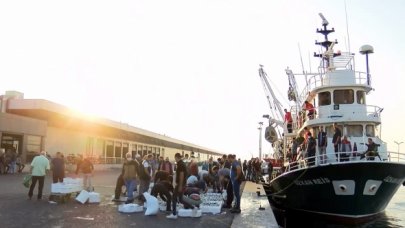 İstanbul’dan Karadeniz'e hamsi gidiyor