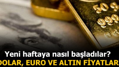 Altın, dolar ve euro kaç lira? 21 Eylül Pazartesi fiyatları