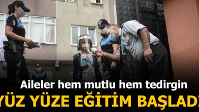 İstanbul'da yüz yüze eğitim başladı