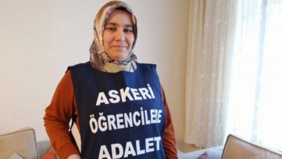 Harbiyeli öğrenci annesi Melek Çetinkaya tahliye edildi