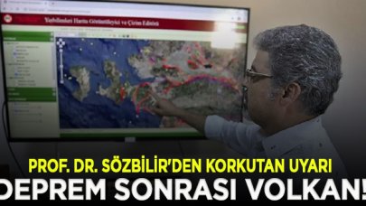 Prof. Dr. Sözbilir'den Niğde'deki deprem sonrası volkan uyarısı