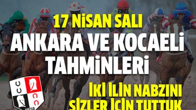 17 Nisan 2018 Salı Ankara ve Kocaeli At Yarışı Tahminleri | Altılı Ganyan Tahminleri