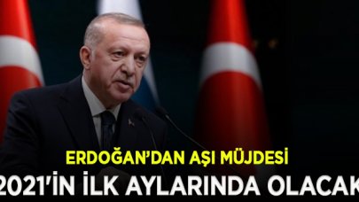 Erdoğan'dan aşı müjdesi: 2021'in ilk aylarında milletimizin hizmetine sunmayı planlıyoruz