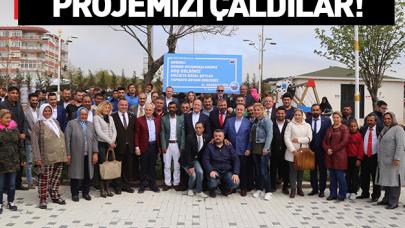 Projemizi çaldılar