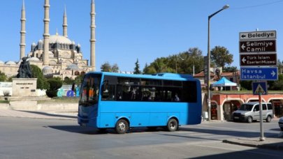 Edirne'de 65 yaş ve üstüne toplu taşımada kısıtlama