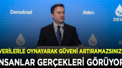 Ali Babacan: İktidardaki iki parti de gerçekleri duymak istemiyor