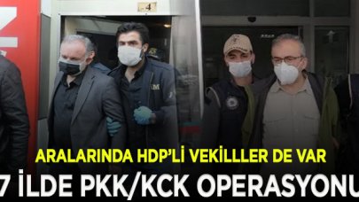 82 gözaltı kararı; aralarında HDP'li vekiller var