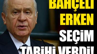 Bahçeli'den erken seçim çağrısı! Tarih de verdi...