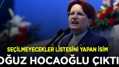 İYİ Parti'de "Seçilmeyecekler listesi"ni yapan isim ortaya çıktı