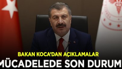 Fahrettin Koca: Son haftalarda virüs yayılım gösterdi, ağır hasta sayımızda ciddi artış var