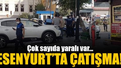 Esenyurt'ta silahlı çatışma! Çok sayıda yaralı var