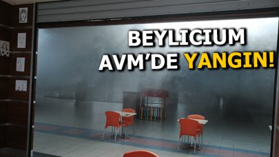 Beylikdüzü Beylicium AVM'de korkutan yangın!