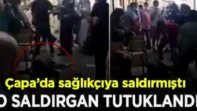 Çapa'da sağlıkçıya saldırıp, gözünü yırtan saldırgan tutuklandı