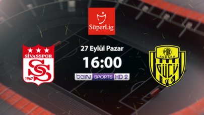 Sivasspor Ankaragücü maçı Bein Sports 2 canlı izle | İnternetten şifresiz izle