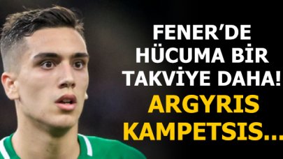 Fenerbahçe'ye bir hücumcu daha: Argyris Kampetsis