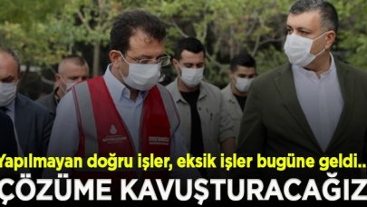 İmamoğlu:  Artık çözüm bizde