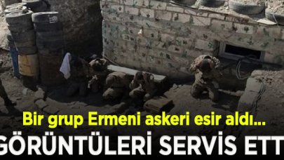 Azerbaycan Ordusu, Dağlık Karabağ'da bir grup Ermeni askeri esir aldı