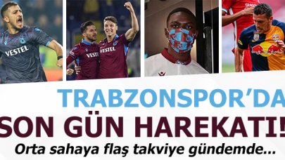 Trabzonspor 5 Ekim Pazartesi transfer haberleri... Junuzovic, Plaza, Hosseini ve Campi