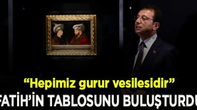 İmamoğlu, Fatih’in tablosunu Osmanlı Hanedanı fertleriyle buluşturdu