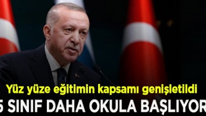 5 sınıf daha okula başlıyor!