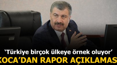 Sağlık Bakanı Fahrettin Koca'dan Dünya Sağlık Örgütü raporu açıklaması