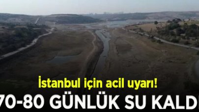 İstanbul için uyarı; Acil eyleme geçilmeli!