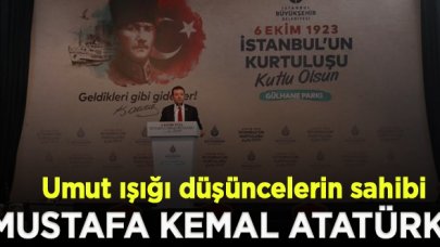 İmamoğlu: Atatürk, bir ülkenin başına gelebilecek en güzel şey