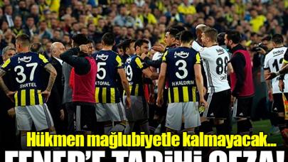 Fenerbahçe'ye tarihi ceza!