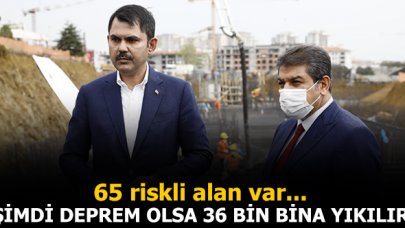 Şimdi deprem olsa 36 bin bina yıkılır!