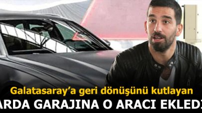 Arda'dan RS 6 ile Galatasaray'a transfer kutlaması