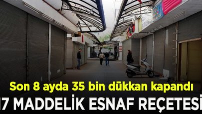 CHP'den 17 maddelik esnaf reçetesi: Vatandaşın borcu 805 milyar lira