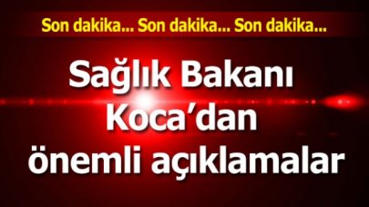 Sağlık Bakanı Koca'dan Adana'da önemli açıklamalar