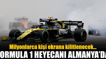 Formula 1 (F1) Almanya Grand Prix'i (GP) yarışı canlı izle