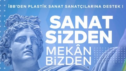 İBB’den plastik sanat alanındaki sanatçılara destek