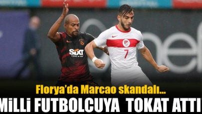 Galatasaray'da Marcao skandalı! Milli formayı giyen Halil Dervişoğlu'na tokat attı