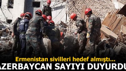 Azerbaycan'da kaç sivil öldü? Başsavcılık açıkladı