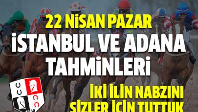 22 Nisan 2018 Pazar İstanbul ve Adana koşuları At Yarışı Tahminleri