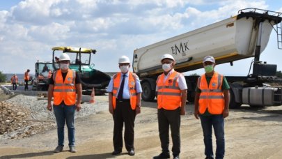 Tekirdağ'da yollar bitti bitiyor